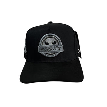 GORRA JC HATS BEAUTIFUL DISASTER ANGRY MERTALIC V/C NEGRO UNITALLA
