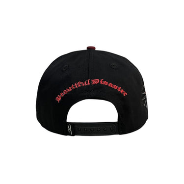 GORRA JC HATS BEAUTIFUL DISASTER ANGRY BLACK V/C NEGRO UNITALLA