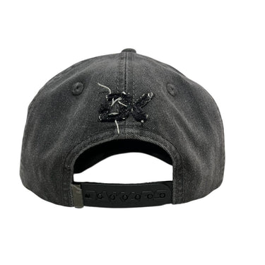 GORRA DAKAPS D FLAMES DEMIN V/C GRIS UNITALLA