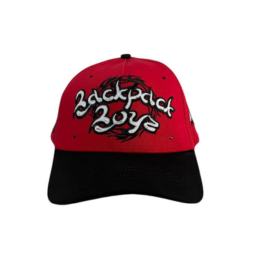 GORRA 31 HATS X BACKPACK BOYZ PERLAS V/C UNITALLA ROJO/NEGRO