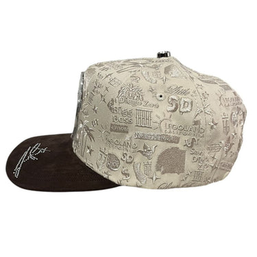 GORRA BIGG BOSS SAN DIEGO TAN V/C UNITALLA BEIGE/CAFE