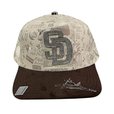 GORRA BIGG BOSS SAN DIEGO TAN V/C UNITALLA BEIGE/CAFE