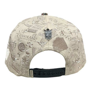 GORRA BIGG BOSS SAN DIEGO TAN V/C UNITALLA BEIGE/CAFE