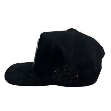 GORRA BIGG BOSS AMIRI PLACA V/C NEGRO UNITALLA