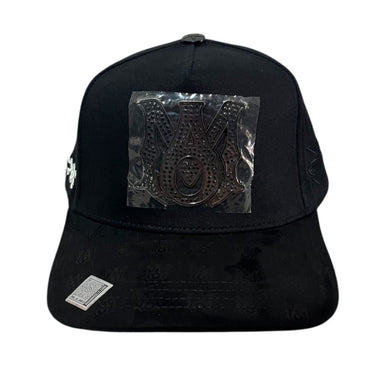 GORRA BIGG BOSS AMIRI PLACA V/C NEGRO UNITALLA
