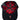GORRA BIGG BOSS AMIRI PLACA ROJO V/C NEGRO UNITALLA