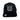 GORRA BIGG BOSS AMIRI PLACA BLANCO V/C NEGRO UNITALLA
