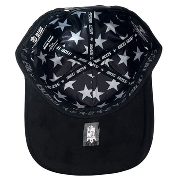 GORRA BIGG BOSS AMIRI PLACA BLANCO V/C NEGRO UNITALLA