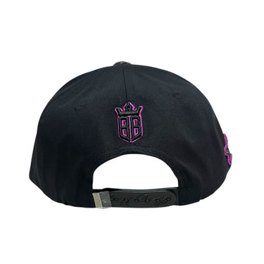 GORRA BIGG BOSS AMIRI MORADO V/C NEGRO UNITALLA