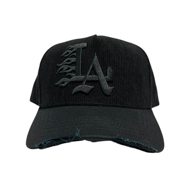 GORRA FINO DUBAI-LA FLAMES V/C NEGRO UNITALLA
