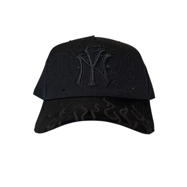 GORRA 31 HATS NEW YORK FLAMES DIAMANTES V/C NEGRO UNITALLA