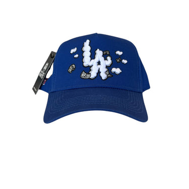 GORRA 31 HATS LA MONEY CLOUDS SUEDE V/C AZUL UNITALLA