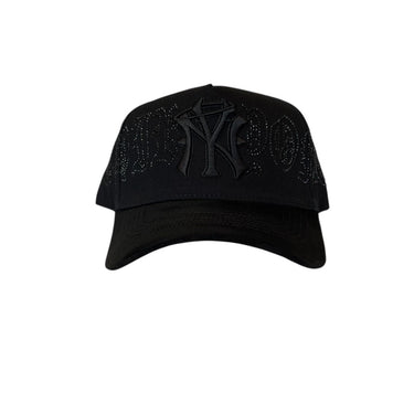 GORRA 31 HATS NEW YORK CRYSTALES NEGROS V/C NEGRO UNITALLA