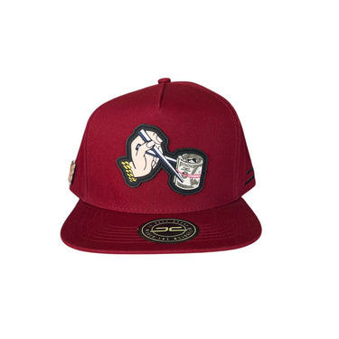 GORRA JC HATS MONEY ROLL BURGUNDY V/P UNITALLA VINO
