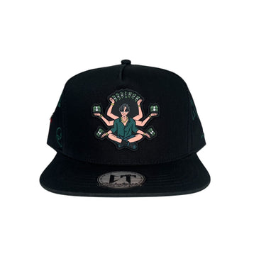 GORRA JC HATS NATAEL PACAS DE BILLETES V/P NEGRO UNITALLA