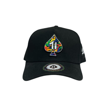 GORRA IRON TRENDY COLORS 2024 V/C NEGRO UNITALLA