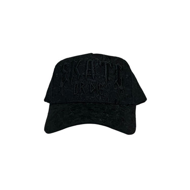 GORRA BARBAS HATS SKATE OR DIE V/C NEGRO UNITALLA