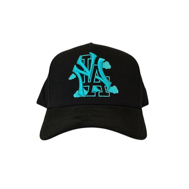 GORRA DAKAPS NY LA CLOUDS V/C NEGRO  UNITALLA