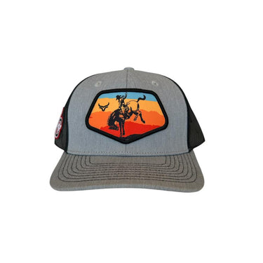 GORRA RANCH & CORRAL RCW5 V/C UNITALLA GRIS/NEGRO