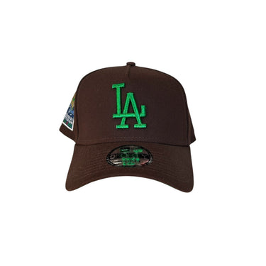 GORRA NEW ERA LOS ANGELES DOGERS 60 STADIUM COLLECTION 9FORTY UNITALLA CAFE/VERDE