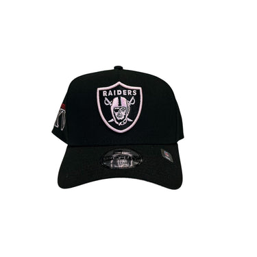 GORRA NEW ERA LAS VEGAS RAIDERS SUPER BOWL XV 9FORTY UNITALLA NEGRO/ROSA