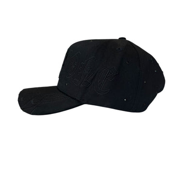 GORRA 31 HATS NEW YORK FLAMES DIAMANTES V/C NEGRO UNITALLA