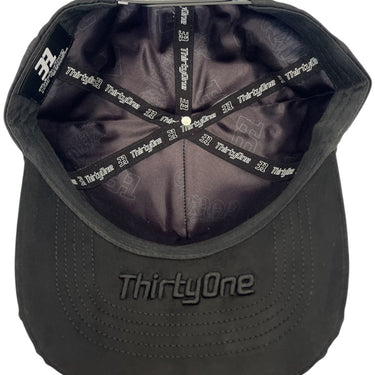GORRA 31 HATS NEW YORK FLAMES DIAMANTES V/C NEGRO UNITALLA