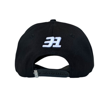 GORRA 31 HATS NEW YORK CRYSTALES BLANCOS V/C NEGRO UNITALLA