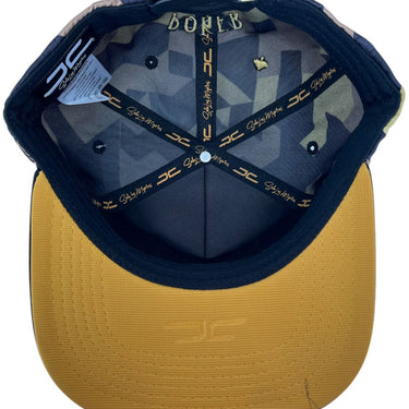 GORRA JC HATS POKER CAMO YELLOW V/P UNITALLA AMARILLO/NEGRO