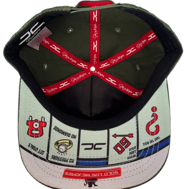 GORRA JC HATS NEVER LOOK V/P VERDE UNITALLA