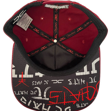 GORRA JC HATS MONEY ROLL BURGUNDY V/P UNITALLA VINO