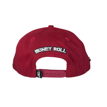 GORRA JC HATS MONEY ROLL BURGUNDY V/P UNITALLA VINO
