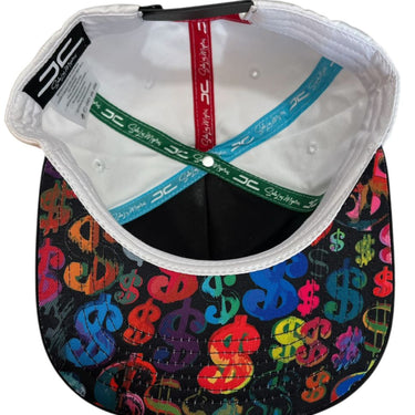 GORRA JC HATS JUMP WHITE BLACK V/P BLANCO UNITALLA