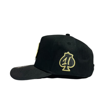 GORRA IRON TRENDY POKER GOLD V/C NEGRO UNITALLA