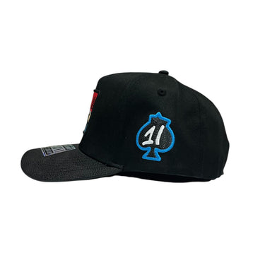 GORRA IRON TRENDY THE REAL BOSS BLACK V/C NEGRO UNITALLA