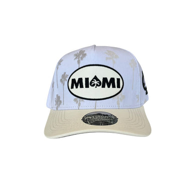 GORRA IRON TRENDY MIAMI WHITE V/C BLANCO UNITALLA