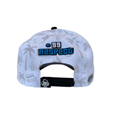 GORRA IRON TRENDY THE REAL BOSS WHITE V/C BLANCO UNITALLA