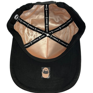 GORRA BARBAS HATS CHROME ORO V/C NEGRO UNITALLA