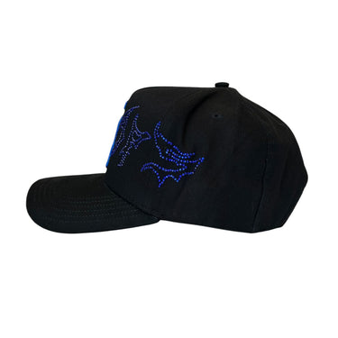 GORRA DAKAPS SOX CRISTAL AZUL V/C NEGRO UNITALLA