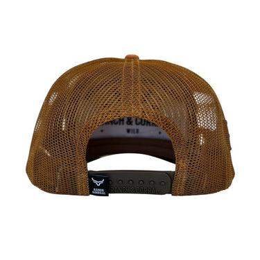 GORRA RANCH & CORRAL RCWD6 V/C UNITALLA NARANJA/CAFE