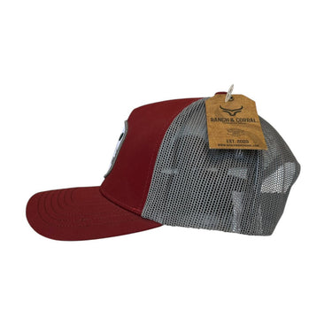 GORRA RANCH & CORRAL RCG25 V/C UNITALLA GUINDA