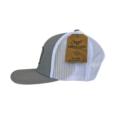GORRA RANCH & CORRAL RCYT5 V/C UNITALLA GRIS/BLANCO