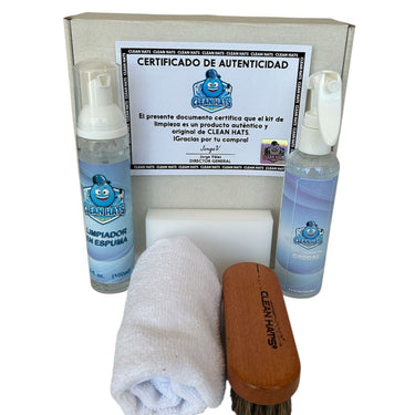KIT DE LIMPIEZA CLEAN HATS BLANCO