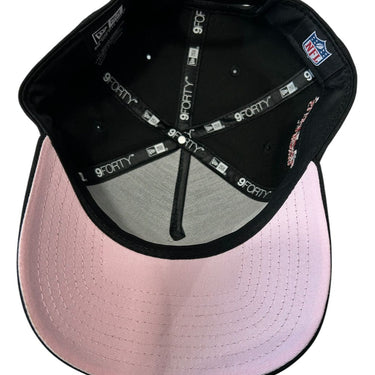 GORRA NEW ERA LAS VEGAS RAIDERS SUPER BOWL XV 9FORTY UNITALLA NEGRO/ROSA