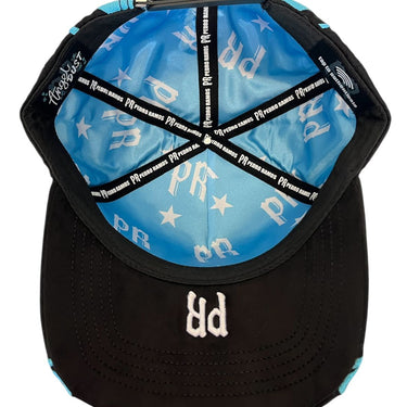 GORRA PR ANGEL DUST AZUL V/C NEGRO/AZUL